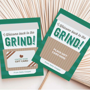 Back to School Teacher Coffee Gift Card Holder Einladung