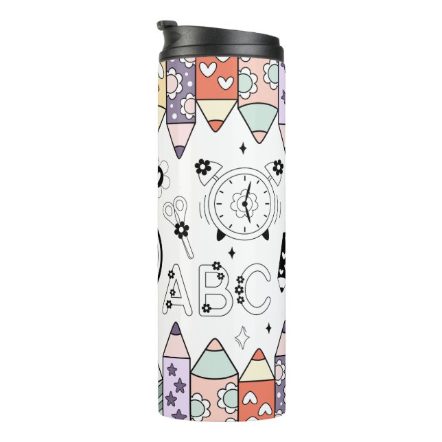 Back To School Thermosbecher (Nach rechts gedreht)