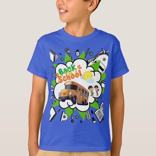 Back to school Tsirth T-Shirt (Vorderseite)