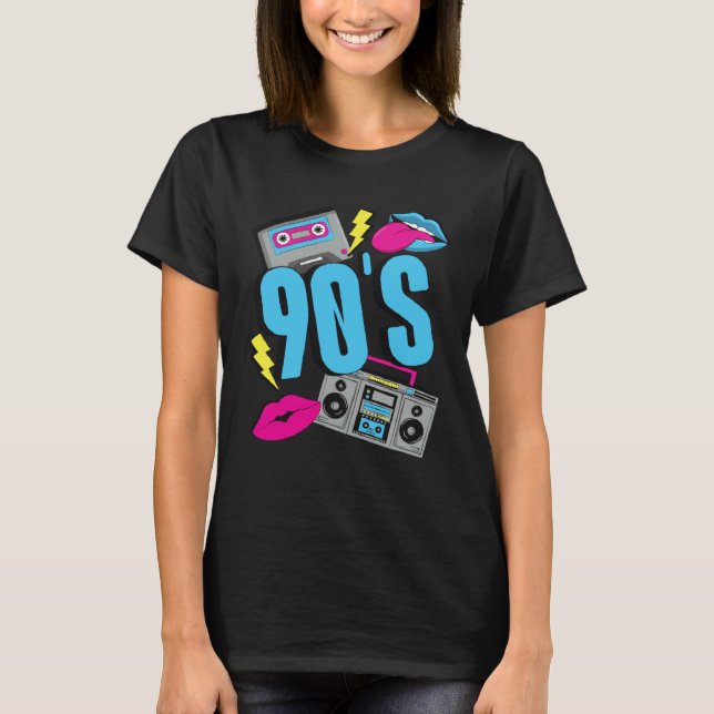 Back To The 90s Outfit Retro Party 90s Costume The T-Shirt (Vorderseite)