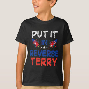 Back up Terry setzen es in umgekehrter Sonne 4. Ju T-Shirt