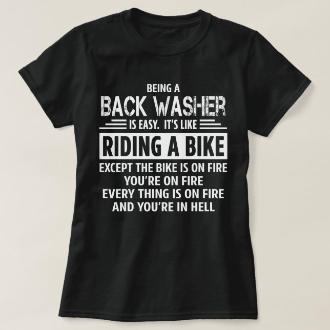 Back Washer T-Shirt (Design vorne)