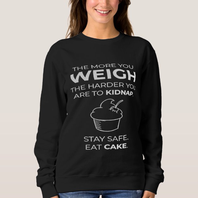 Backbäckergebäck Köche Kuchen Kuchen Sweatshirt (Vorderseite)