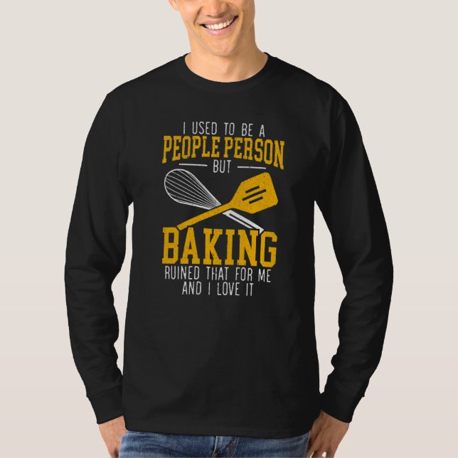 Backbäckergebäck Kuchen Backgebäck Backgebäck T-Shirt (Vorderseite)