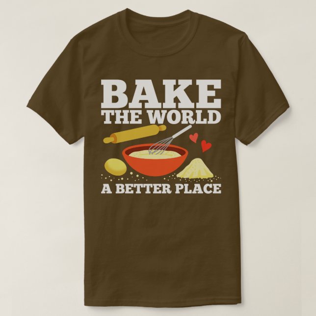 Backbäckerpastete Koch T-Shirt (Design vorne)
