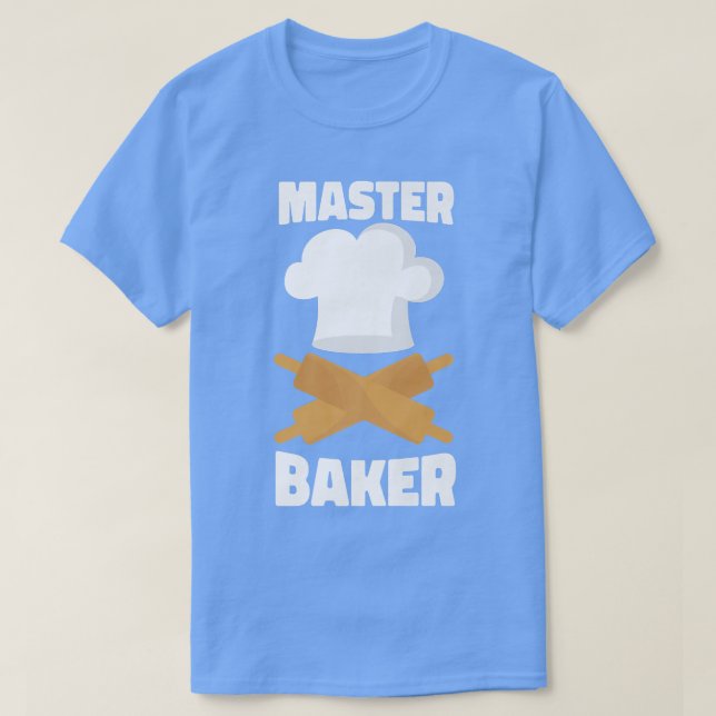 Backbackwalze Button Master Baker T-Shirt (Design vorne)