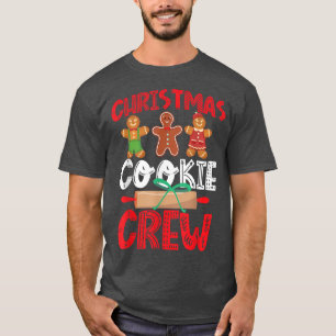 Backbackwein Weihnachtskeks Lebkuchen Crew Mann T-Shirt