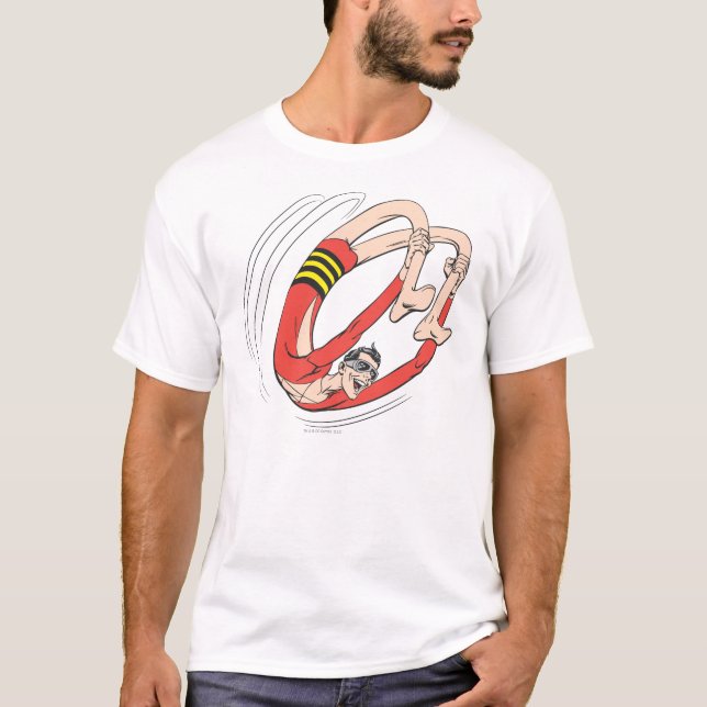 Backbiegrad für Kunststoffträger T-Shirt (Vorderseite)