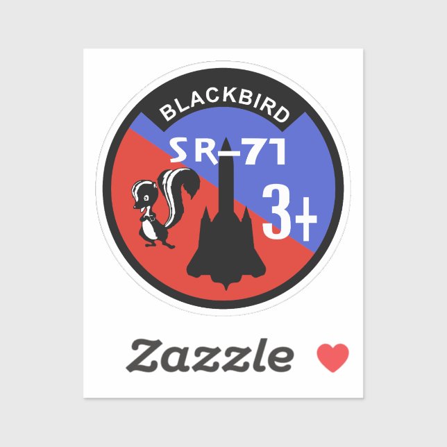 Backbird +3 Rundemblem Aufkleber (Blatt)