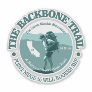 Backbone Trail (T) Aufkleber