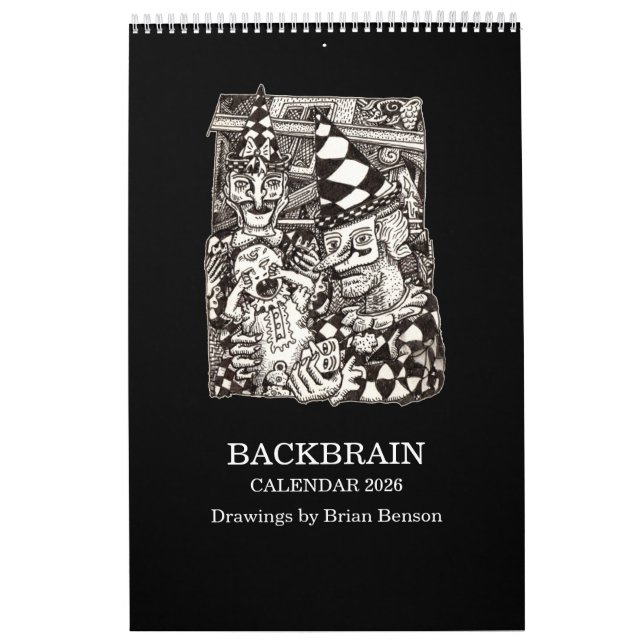 Backbrain Calendar 2026 Kalender (Titelbild)