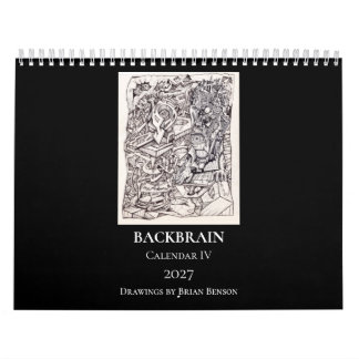 Backbrain Kalender IV 2024 Doppelseite