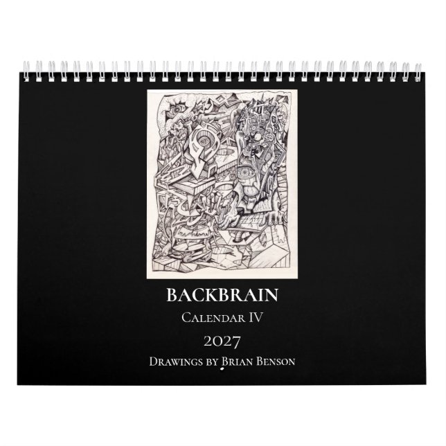 Backbrain Kalender IV 2024 Doppelseite (Titelbild)