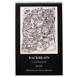 Backbrain Kalender IV 2026, Einzelblatt