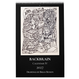 Backbrain Kalender IV 2027, Einzelblatt