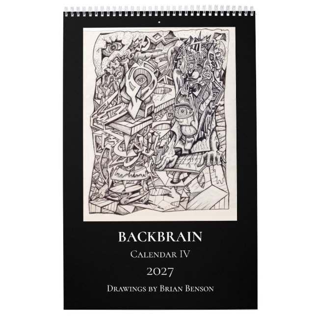 Backbrain Kalender IV 2027, Einzelblatt (Titelbild)