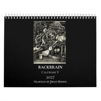 Backbrain Kalender V, 2027, Doppelseite, Mittelgro