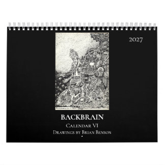 Backbrain Kalender VI, 2027, Doppelseite