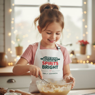 Backbriefe Brand Name Weihnachten Schürze