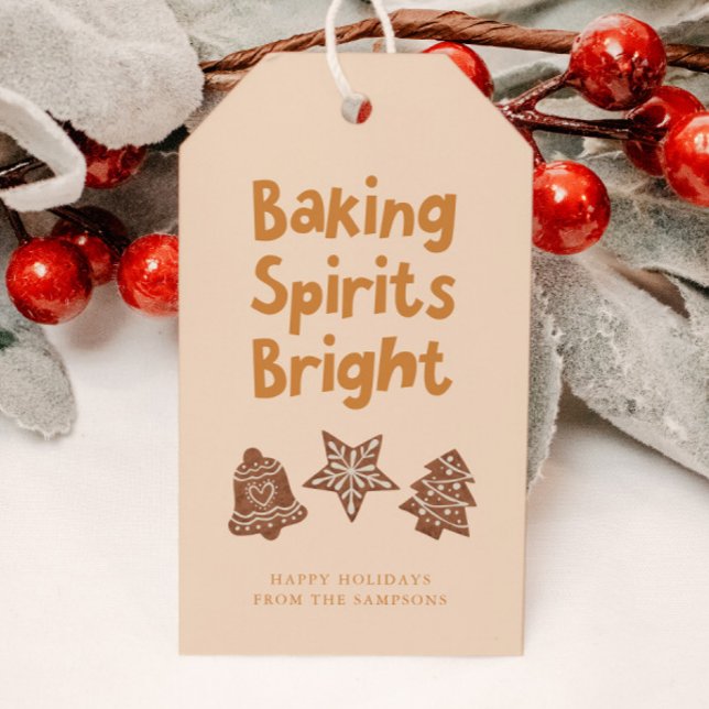 Backbrillanz | Cookie Exchange Gelb Geschenkanhänger (Von Creator hochgeladen)