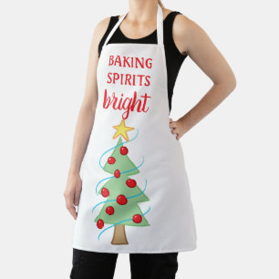 Backbrille Helle Weihnachtsbaum Schürze