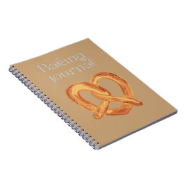 Backbuch für alltägliches Backen und Rezepte Notizblock