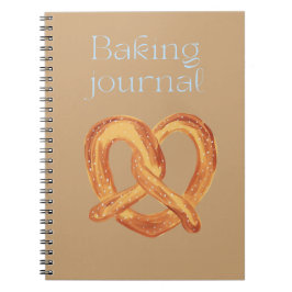 Backbuch für alltägliches Backen und Rezepte  Notizblock
