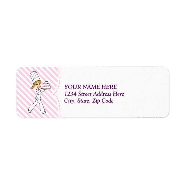 Backbusiness Cake Biz Return Label (Vorne)