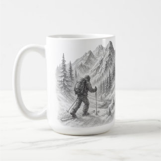 Backcountry-Ski-Touren-Kaffeetasse Kaffeetasse