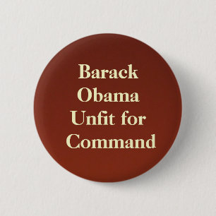 backdropapplication, Barack ObamaUnfit für Befehl Button