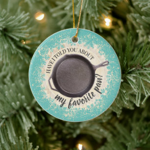 Backeisengebäck Kochgeschirr Weihnachten Keramik Ornament