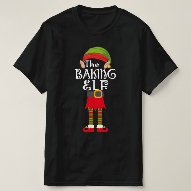 Backelfamilie passend Weihnachten T-Shirt (Design vorne)