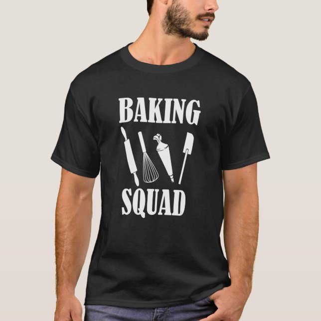 Backen als Hobbybäcker, Küche Koch Küche T-Shirt (Vorderseite)
