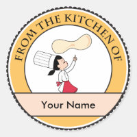 Backen Aufkleber für den Verkauf Label Küche