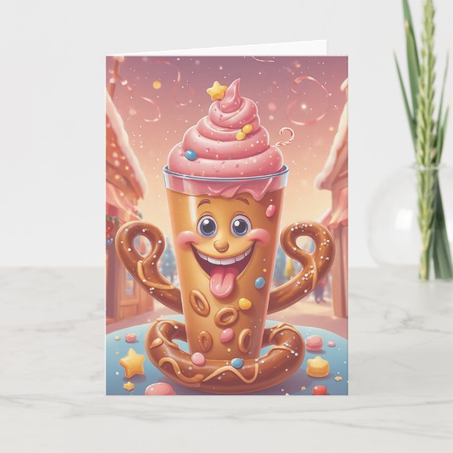 Backen Birthday Celebration Karte (Vorderseite)