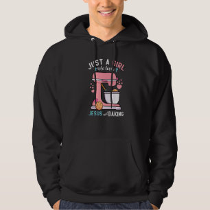 Backen Christlicher Bäcker Spaß Küche Kocher Leide Hoodie