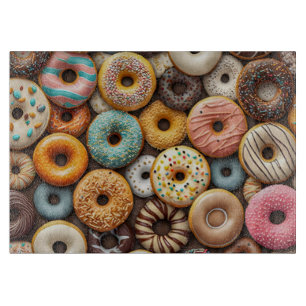 Backen Donuts Küchenschneider Schneidebrett