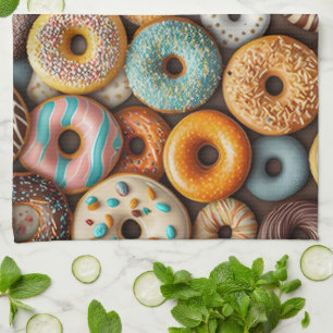 Backen Donuts Küchentuch