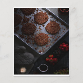 Backen Einige Schokoladenkekse Flyer