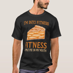 Backen - Ich bin in Fitness Fit' Ness Apfelkuchen  T-Shirt