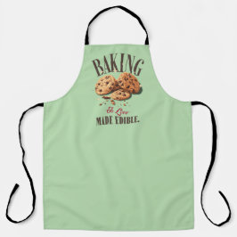 Backen ist Liebe, die essbar gemacht wird Schürze