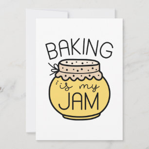 Backen ist meine Leidenschaft Dankeskarte
