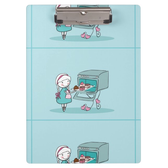 Backen Klemmbrett (Vorderseite)