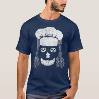 Backen Koch für Brot und Konditorei Backen Distanz T-Shirt
