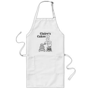 Backen Lange Schürze