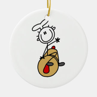 Backen mit rollendem Button Keramikornament