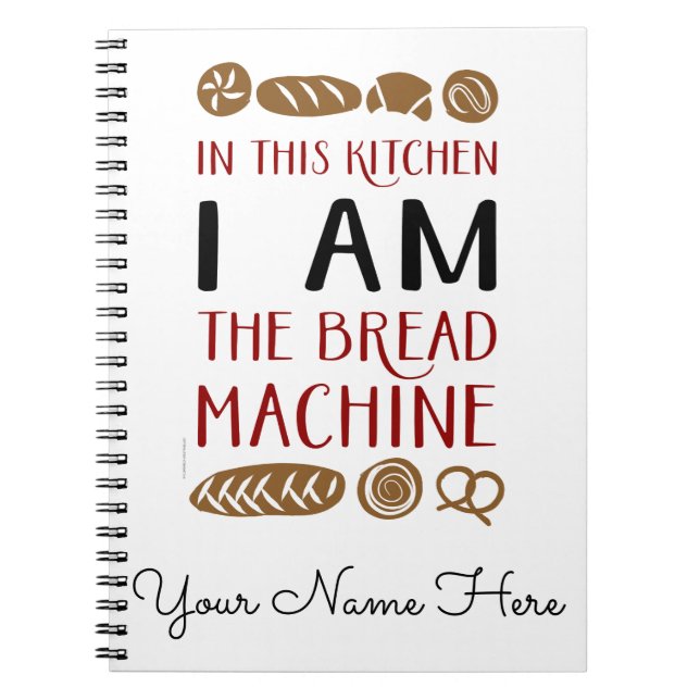 Backen Notizblock (Vorderseite)