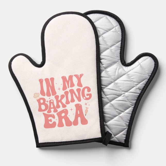 Backen Ofenhandschuh (Vorderseite/Rückseite)