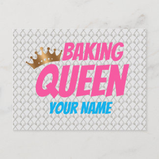 Backen Queen Pattern für Kuchen und Süßigkeiten Li Feiertagspostkarte