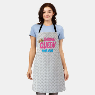 Backen Queen Pattern für Kuchen und Süßigkeiten Li Schürze
